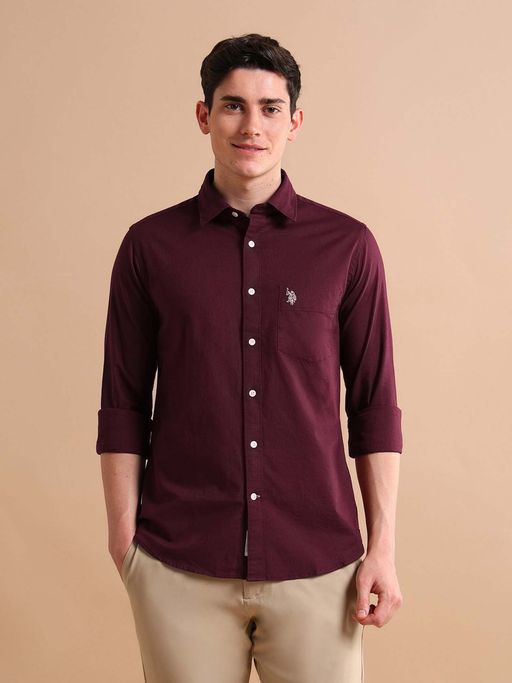 U.S. POLO ASSN. Stretchy Twill Shirt