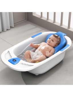 StarAndDaisy - White Baby Bath Tub with Bath Chair (18-24 Months)