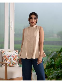 RUIAAN - Almond Beige Top