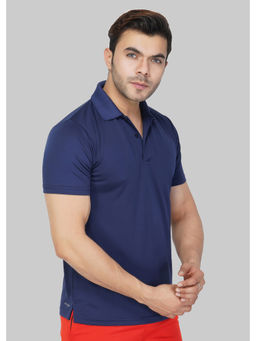 Vector X - Omt-152 Navy Regular Fit Sports T-shirt (Pack Of 1)