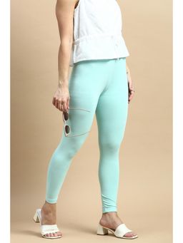 De Moza - Teal Ankle Length Leggings