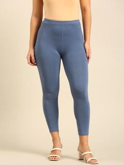 De Moza - Blue Ankle Length Leggings