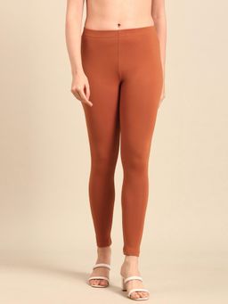 De Moza - Rust Ankle Length Churidar Leggings
