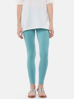 De Moza - Aqua Ankle Length Churidar Leggings