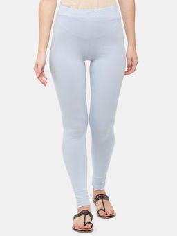 De Moza - Blue Ankle Length Churidar Leggings