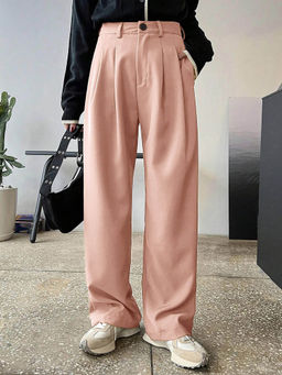 KOTTY - Regular Fit Women Solid Trousers
