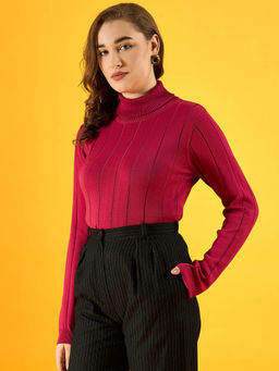 98 Degree North - Women Turtle Neck Pullover