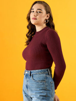 98 Degree North - Women High Neck Pullover