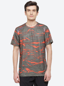 ASICS - M Aop Gpx Ss Green Mens T-shirts