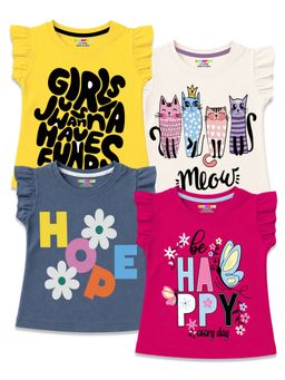 Kuchipoo - Multi-Color Printed Regular T-shirts
