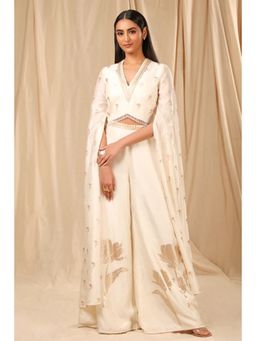 Masaba - Ivory Wine Garden Palazzo (Set of 2)