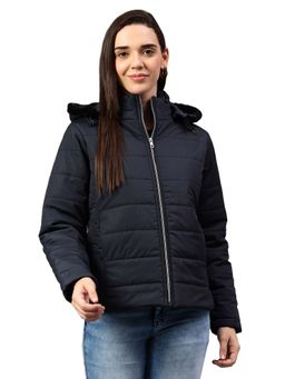 Cantabil - Women's Navy Blue Casual Jacket