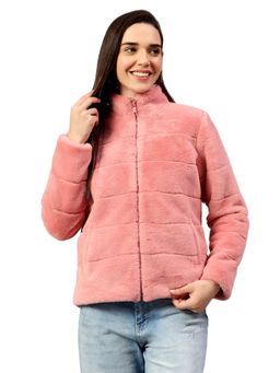 Cantabil - Women's Pink Casual Jacket
