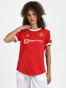 adidas - Mufc H Jsy W Red Football Jersey