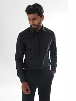 PAARSH - Black Kathdana Embellished Shirt