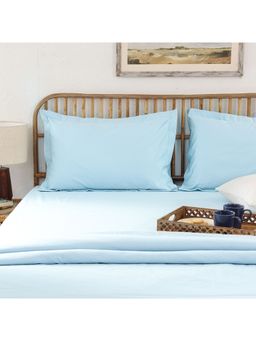 House This - Juniper Bedsheet Set Blue (Double)
