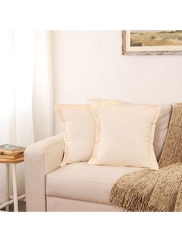House This - Sesame Cushion Cover Set Off White (16X16 Inches)