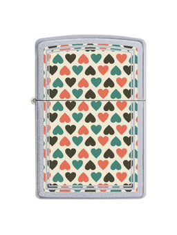 Zippo - Heart Patten Windproof Pocket Lighter