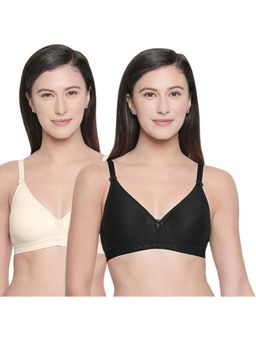 Bodycare - B, C & D Cup Perfect Coverage Bra-Pack Of 2 - Multi-Color