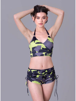 Keepfit - Women Multi-Colour Polyester Top with Bottom