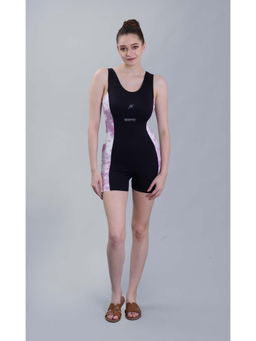 Keepfit - Women Purple Poly/Spandex Swimsuit