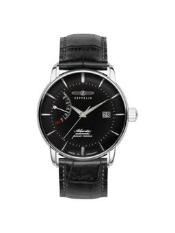 Zeppelin - Atlantik Date|Power Reserve Indicator Analog Black Dial Men's Watch -84622
