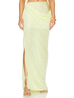 Anna October - Casey Draped Maxi Skirt