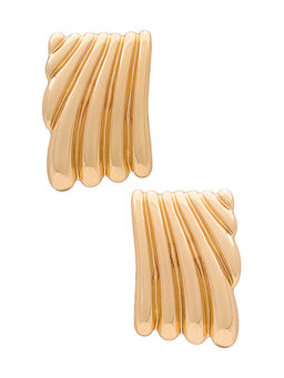 Amber Sceats - Ribbed Statement Earring