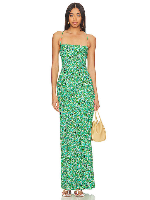 faithfull the brand lusia maxi dress Lusia Maxi Dress Oliander Blush