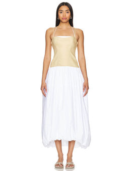 SIMKHAI - Pfeiffer Bustier Midi Dress