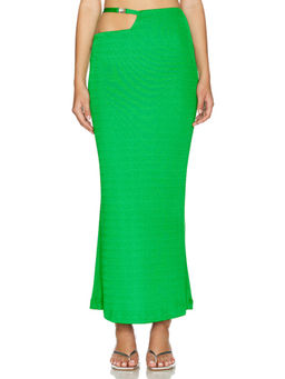 Lama Jouni - Buckle Strap Skirt