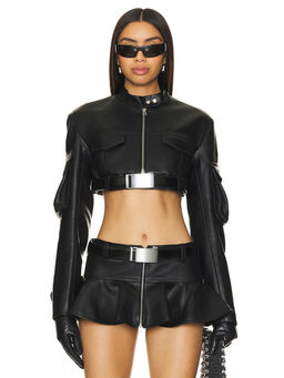 LADO BOKUCHAVA - Crop Cargo Jacket