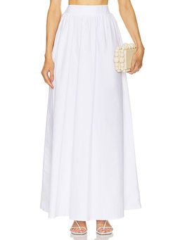 Susana Monaco - Long Poplin Skirt