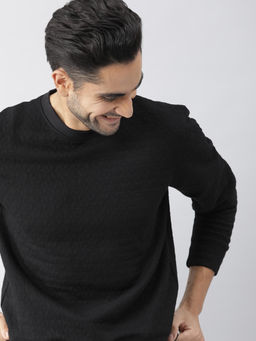 Rare Rabbit - Black Casual Sweatshirts