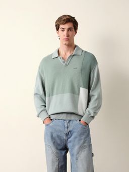 The Bear House - Men Multi-Color Cotton Collar Neck Polo T-Shirt