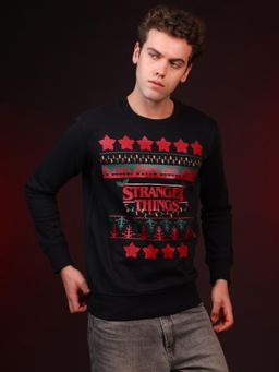 Free Authority - Official Stranger Things Regular Fit Sweatshirt for Men
