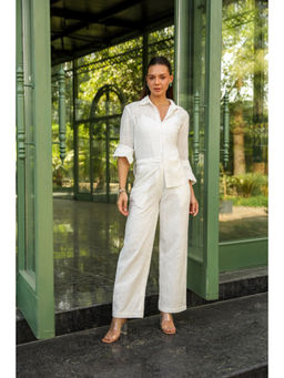 Kay Kay BY KKHUSHI SAHAII - Which Hana Schiffli Work Shirt And Pant