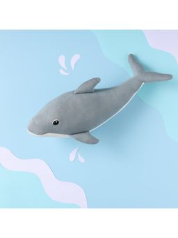 Cugo - Kids Grey Whale Soft Toy (3-6 Months)