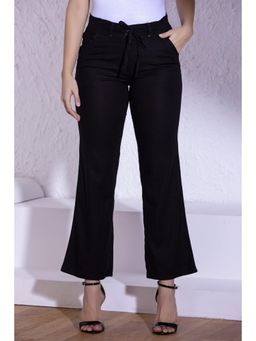 Lakshita - Charcoal Black Linen Pant