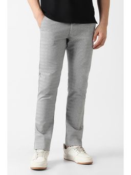 Van Heusen - Grey Checks Regular Fit Trouser
