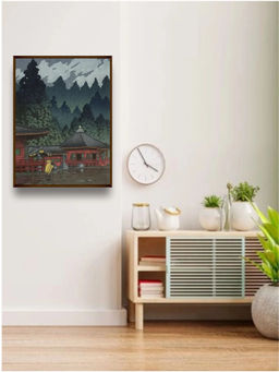 The Art House - Abstract Painting Multicolor (40X30 Inches)