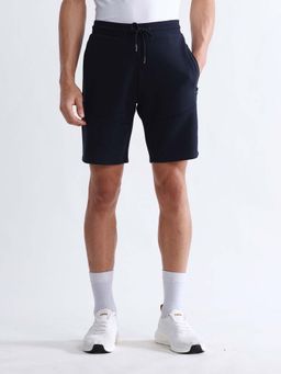 U.S. POLO ASSN. - Blue Active Sports Mens Solid Slim Fit Active Shorts