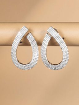 ANAQA JEWELS - Silver U-Hoops