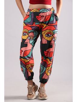 The Dance Bible - Women Printed Funky Dance Harem Balloon Pants