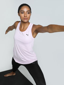 Puma - STUDIO FOUNDATION Womens Purple Tanks