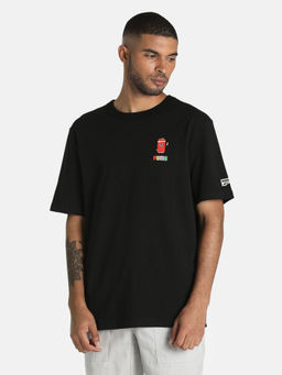 Puma - DOWNTOWN Graphic Mens Black T-Shirt