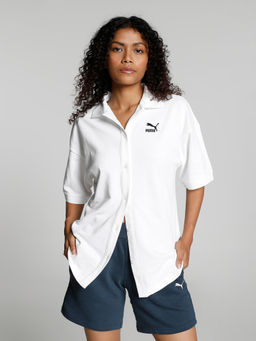 Puma - CLASSICS Womens White Shirts