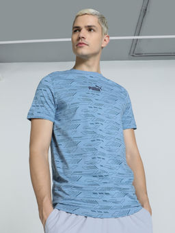 Puma - Essentials Mens Blue T-Shirt