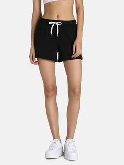 Puma - SUMMER STRIPES Womens Black Shorts