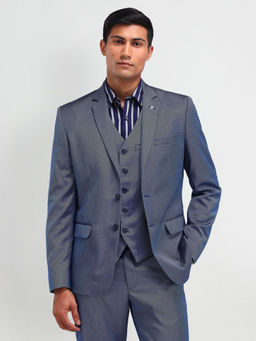 AD By Arvind - Tailored Fit Three Piece Suit